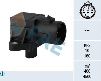 1.993.031 EPS sensor de presion del colector de admision