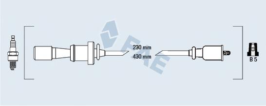 85384 FAE juego de cables de encendido