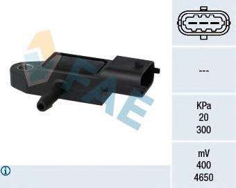 15128 FAE sensor de presion del colector de admision