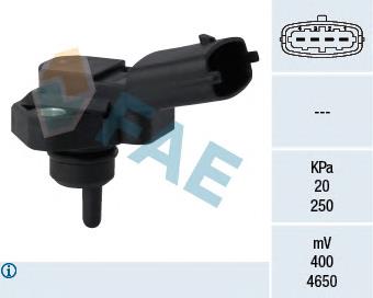 15094 FAE sensor de presion de carga (inyeccion de aire turbina)