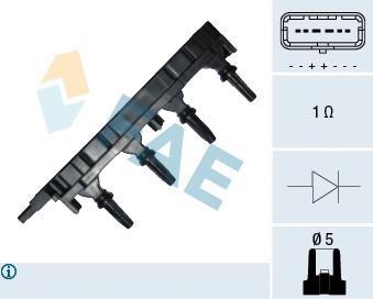 80277 FAE bobina de encendido