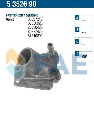 5352690 FAE termostato, refrigerante