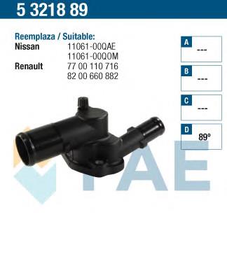 5321889 FAE termostato, refrigerante