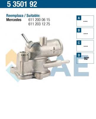 5350192 FAE caja del termostato