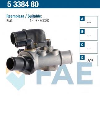 5338480 FAE termostato, refrigerante