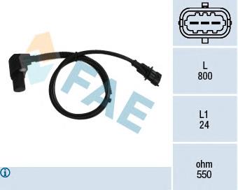 79239 FAE sensor de posición del cigüeñal