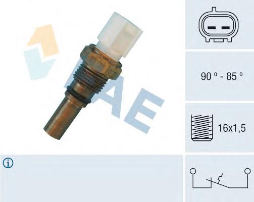 36540 FAE sensor, temperatura del refrigerante (encendido el ventilador del radiador)