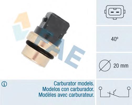 35620 FAE sensor de temperatura del refrigerante