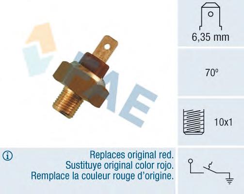 Sensor de temperatura del refrigerante 35660 FAE