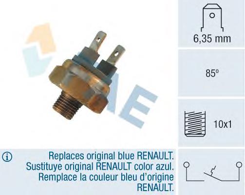 35460 FAE sensor de temperatura del refrigerante