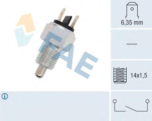 40500 FAE interruptor, piloto de marcha atrás