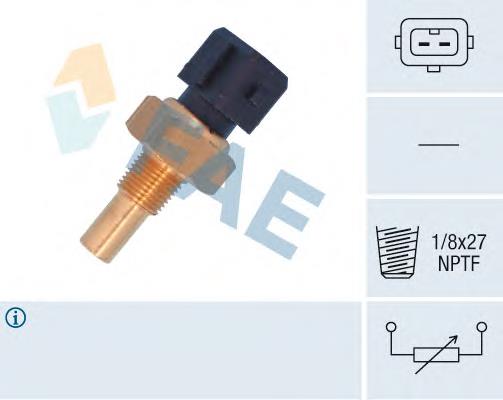 32700 FAE sensor de temperatura del refrigerante