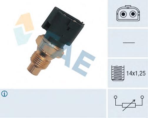 32390 FAE sensor de temperatura del refrigerante