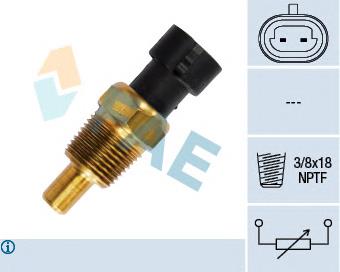 33340 FAE sensor de temperatura del refrigerante