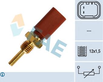 33710 FAE sensor de temperatura del refrigerante