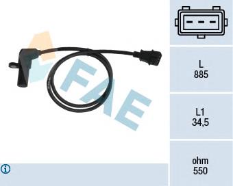 79078 FAE sensor de posición del cigüeñal