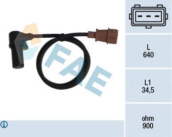 79076 FAE sensor de posición del cigüeñal