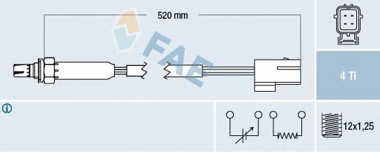 77180 FAE sonda lambda