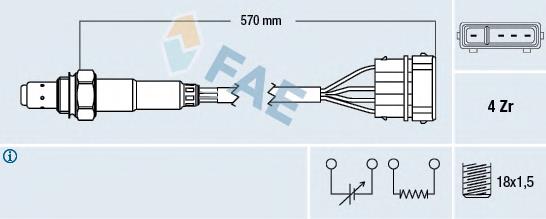 77239 FAE sonda lambda