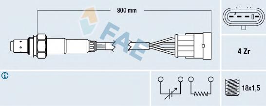 77220 FAE sonda lambda