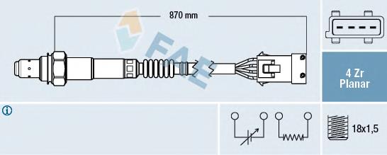 77235 FAE sonda lambda