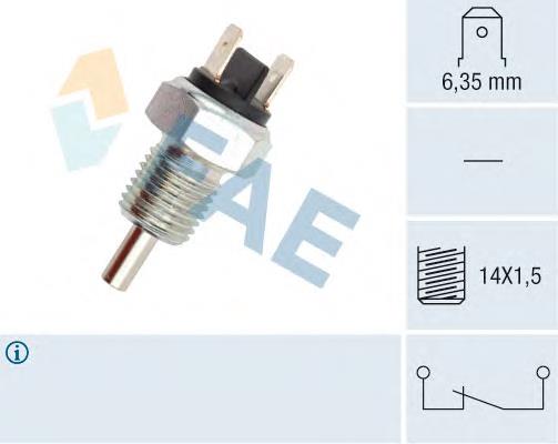 41020 FAE interruptor, piloto de marcha atrás