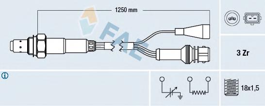 77108 FAE sonda lambda