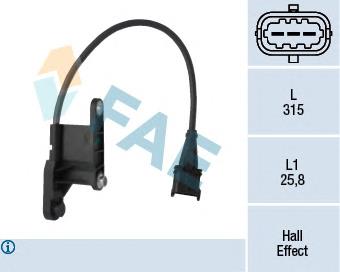 79121 FAE sensor de posición del árbol de levas