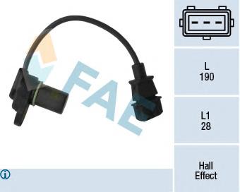 79236 FAE sensor de posición del árbol de levas