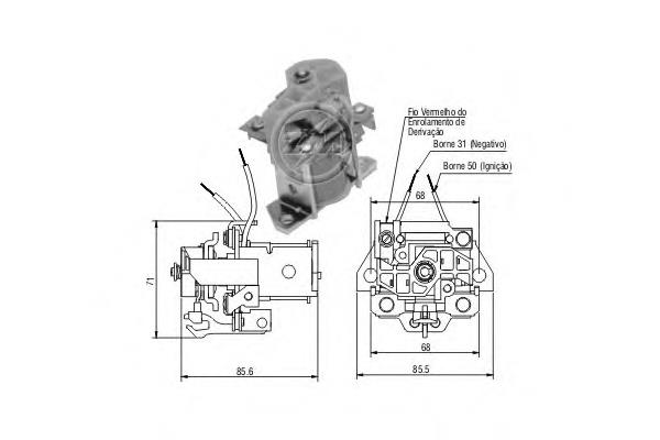 ZM903 ERA interruptor magnético, estárter