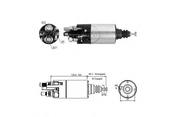 ZM842 ERA interruptor magnético, estárter