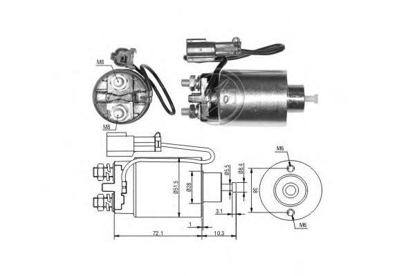 ZM793 ERA interruptor magnético, estárter