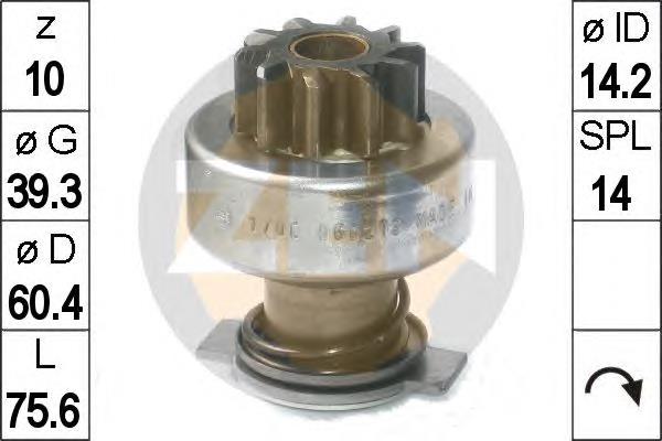 ZN1700 ERA bendix, motor de arranque