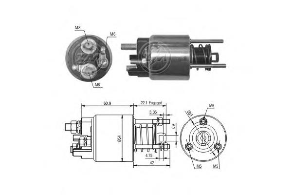 ZM395 ERA interruptor magnético, estárter