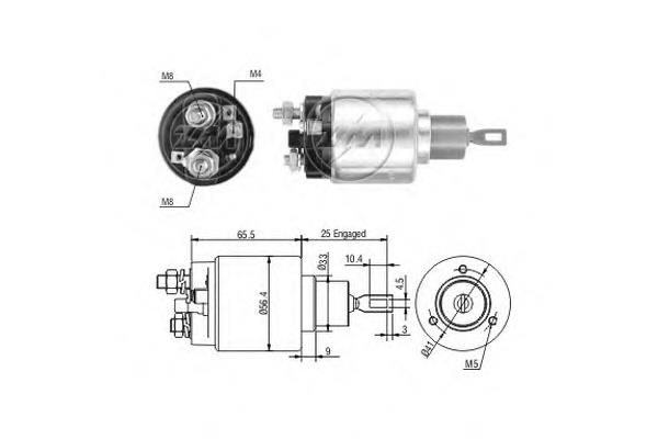 Interruptor magnético, estárter ZM2674 ZM