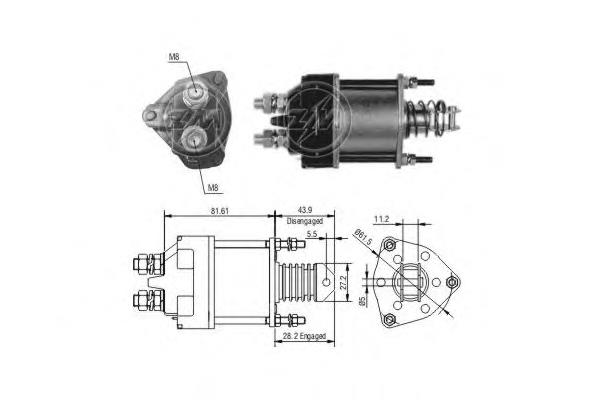 ZM1650 ERA interruptor magnético, estárter