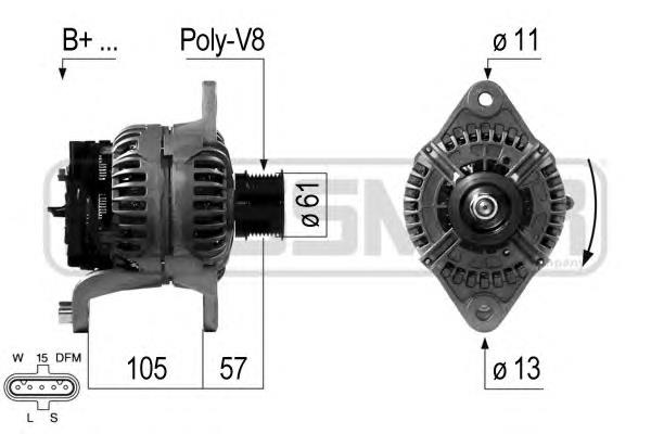 210674 ERA alternador