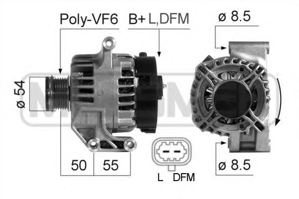 210687 ERA alternador