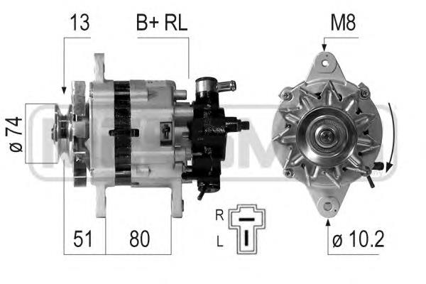 210796 ERA alternador