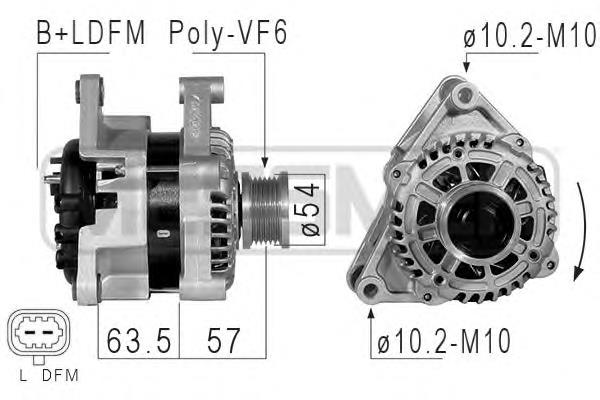 210836 ERA alternador