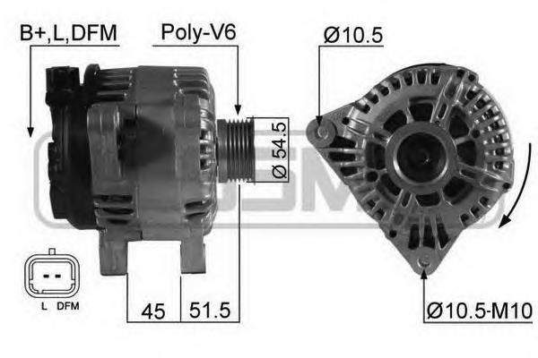 210538 ERA alternador