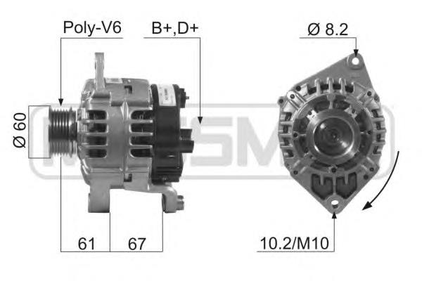 210586 ERA alternador