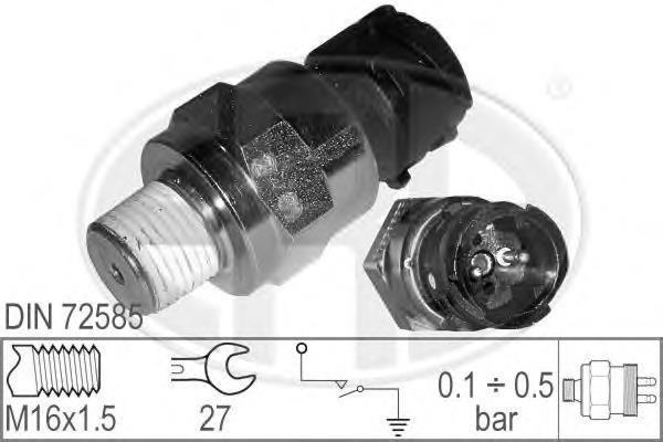 330402 ERA sensor de presión, frenos de aire