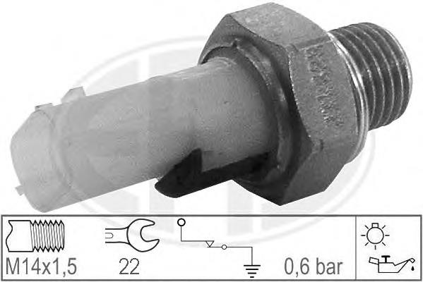 330698 ERA indicador, presión del aceite