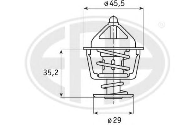 350219 ERA termostato, refrigerante