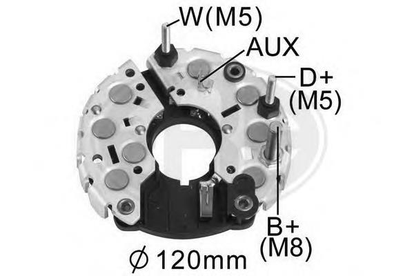 215338 ERA alternador diodo puente rectificador