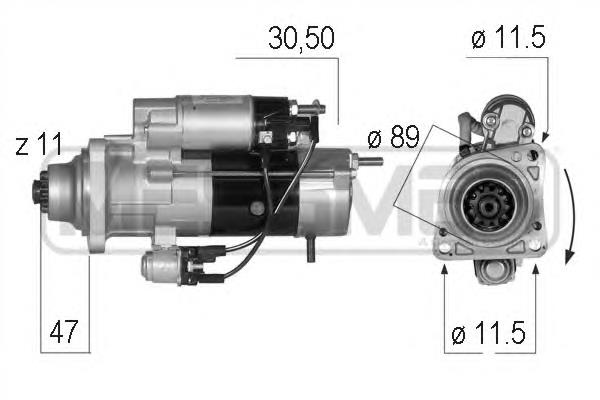 7420732977 Renault (RVI) motor de arranque