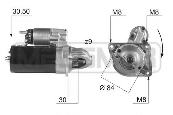 220435 ERA motor de arranque