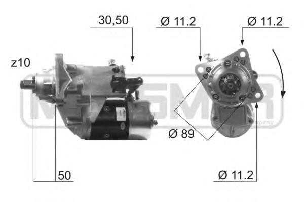 220480 ERA motor de arranque