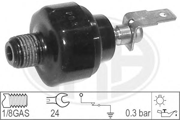 Indicador, presión del aceite MD355645 Mitsubishi